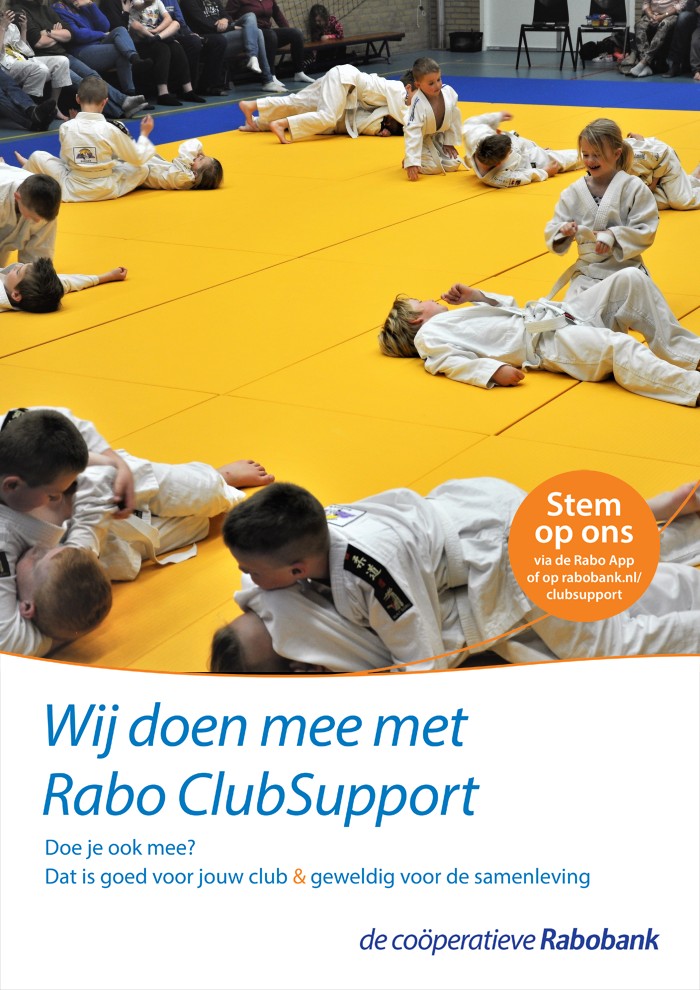 Rabo ClubSupport vanaf 5 september – Judovereniging Borger